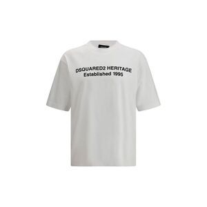 Dsquared² White Cotton Men's T-Shirt